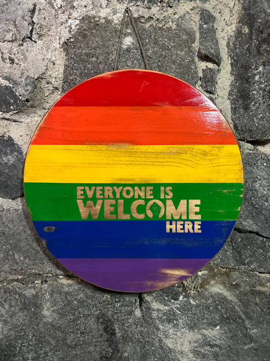 Progress Flag, Everyone is welcome here