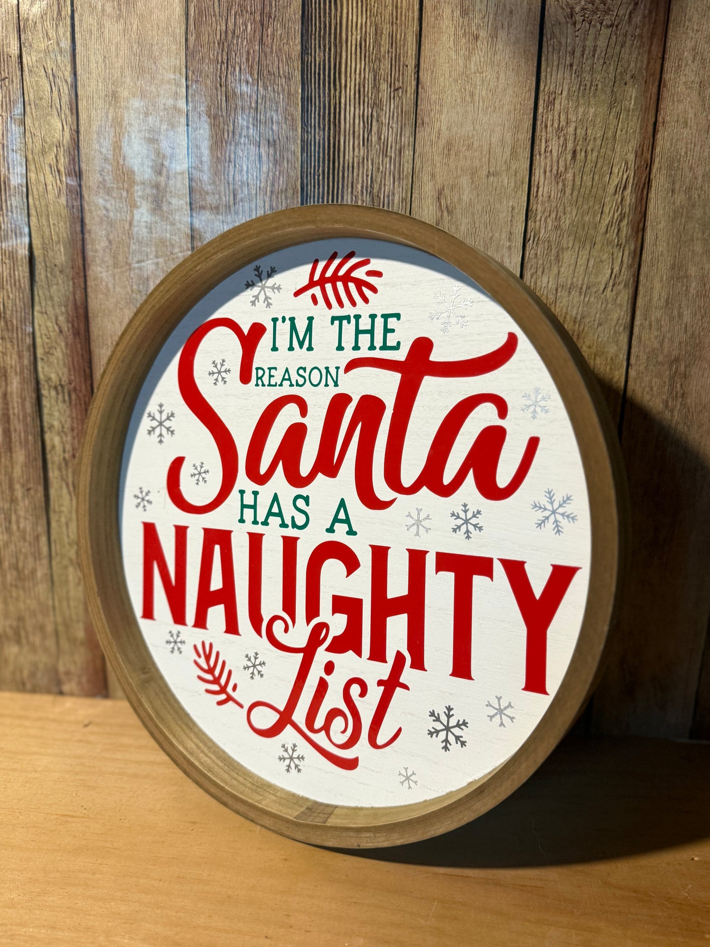I’m the reason Santa has a naughty list, red font