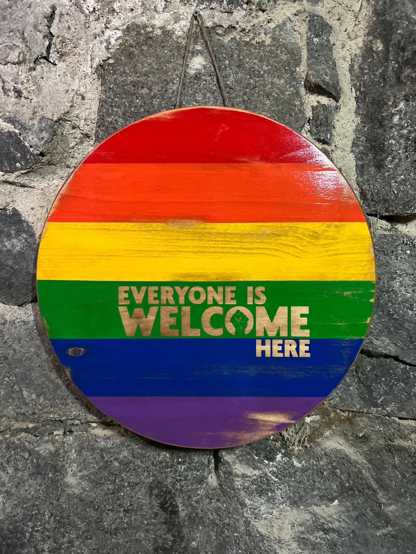 Progress Flag, Everyone is welcome here