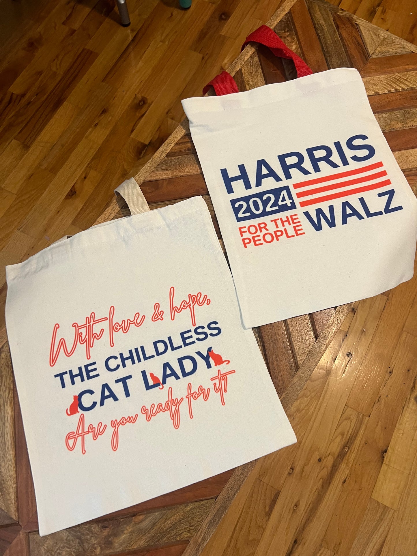 Harris Walz 2024, Childless cat lady