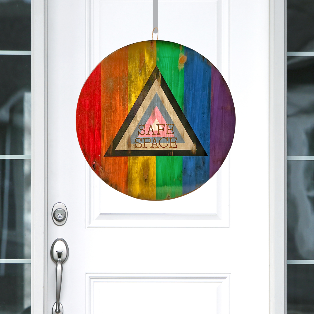 Safe Space Sign, Equality, Inclusion, Pride