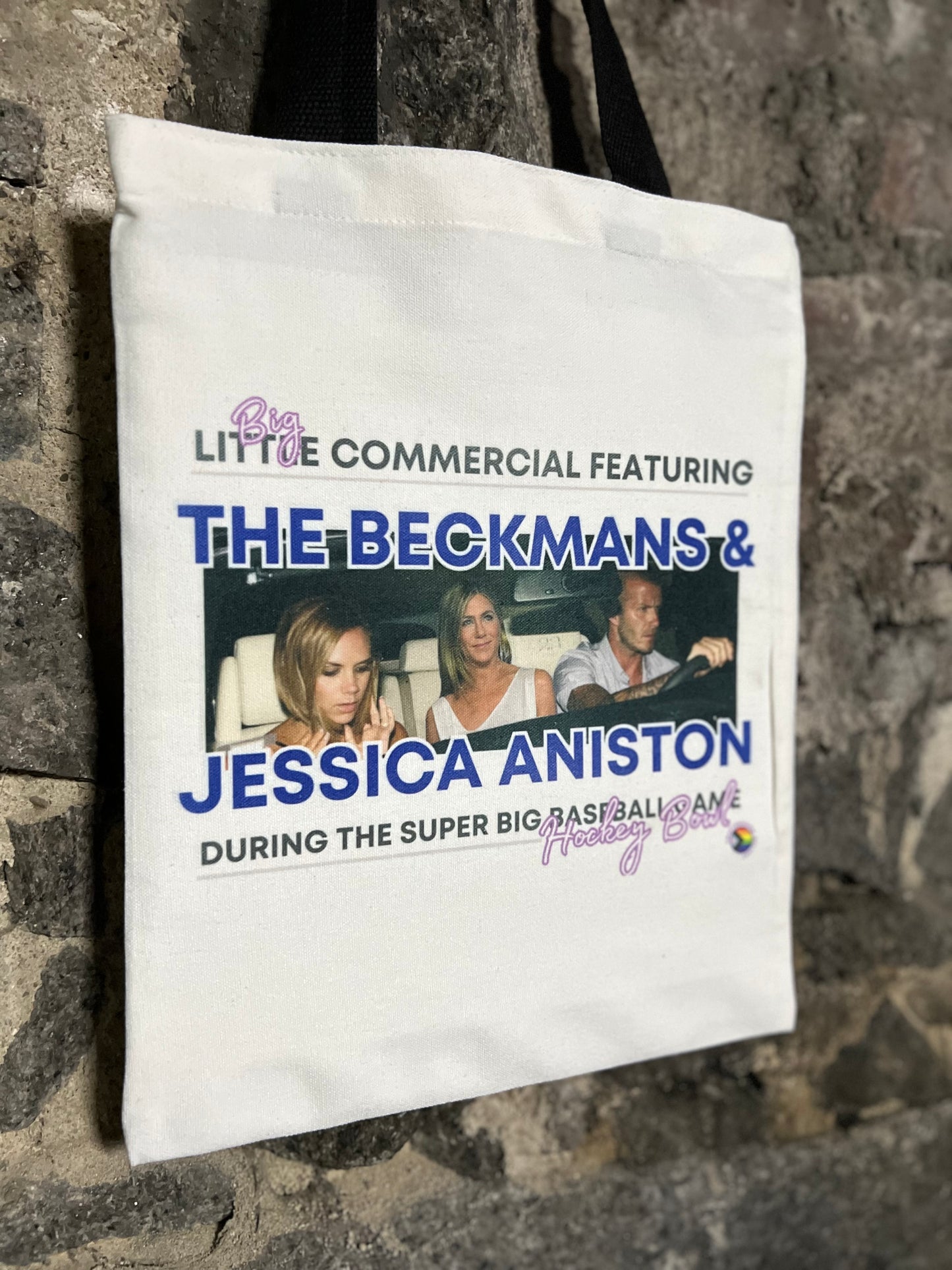 The Beckhams and Jessica Aniston, Hockey Bowl