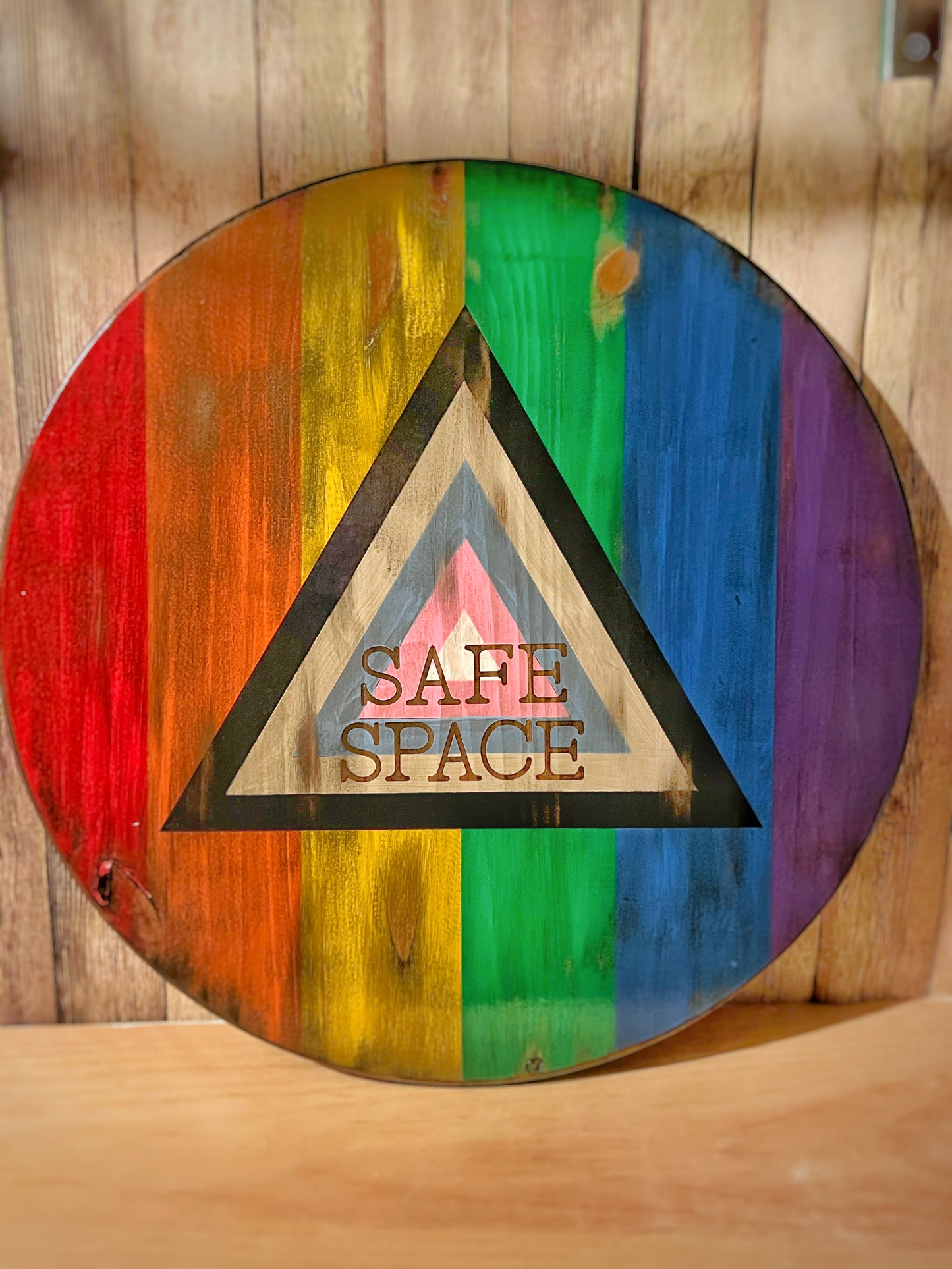 Safe Space Sign, Equality, Inclusion, Pride