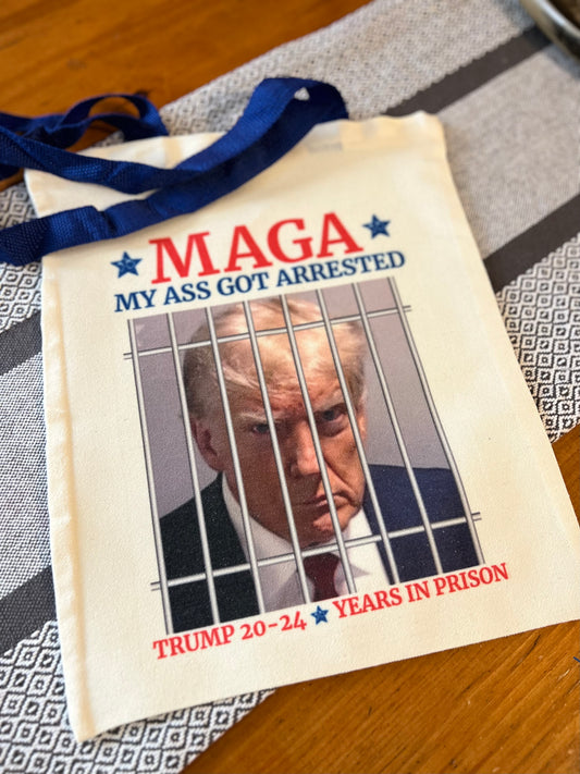 MAGA, My A$$ Got Arrested, Trump 20 to 24 years in prison