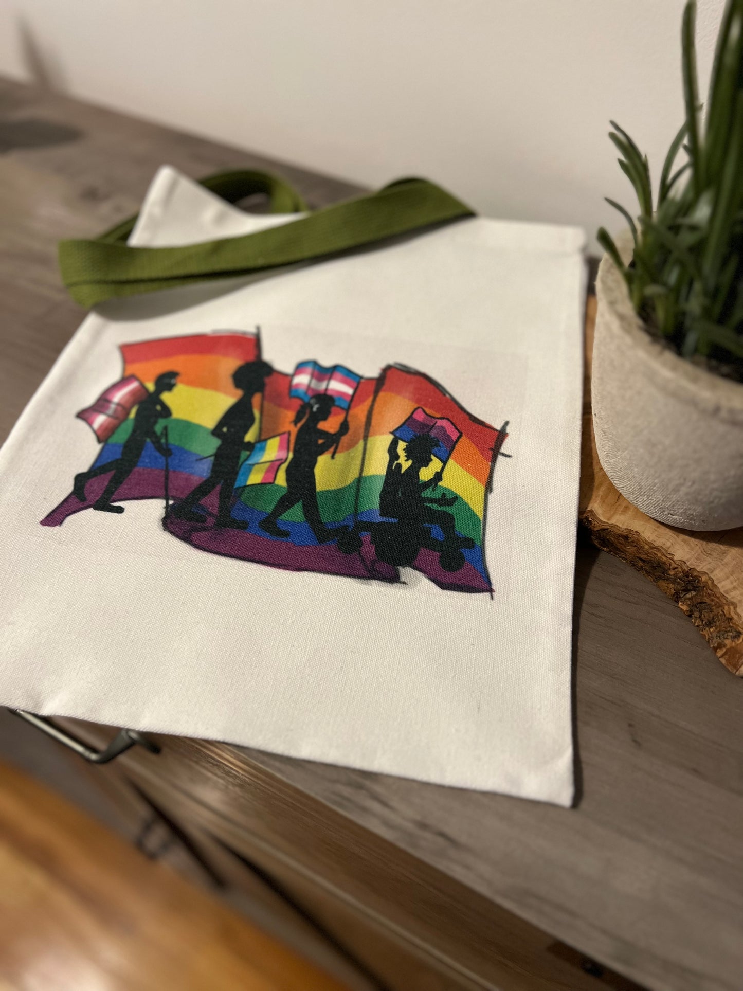 Inclusion Matters, Canvas Tote Bag, Pride