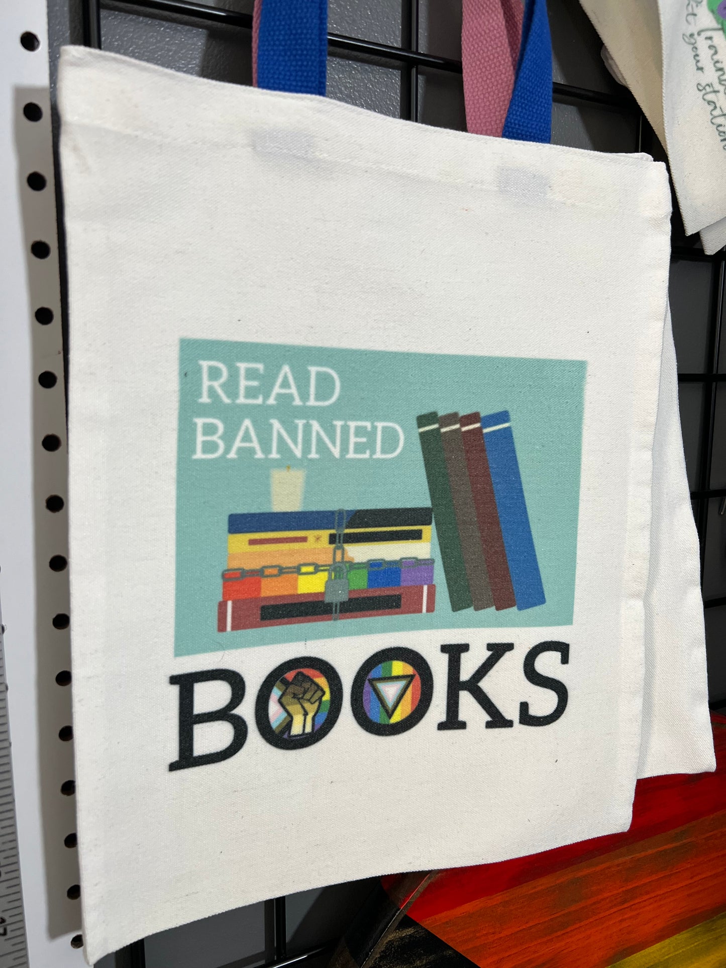 Read Banned Books, Canvas Tote Bag