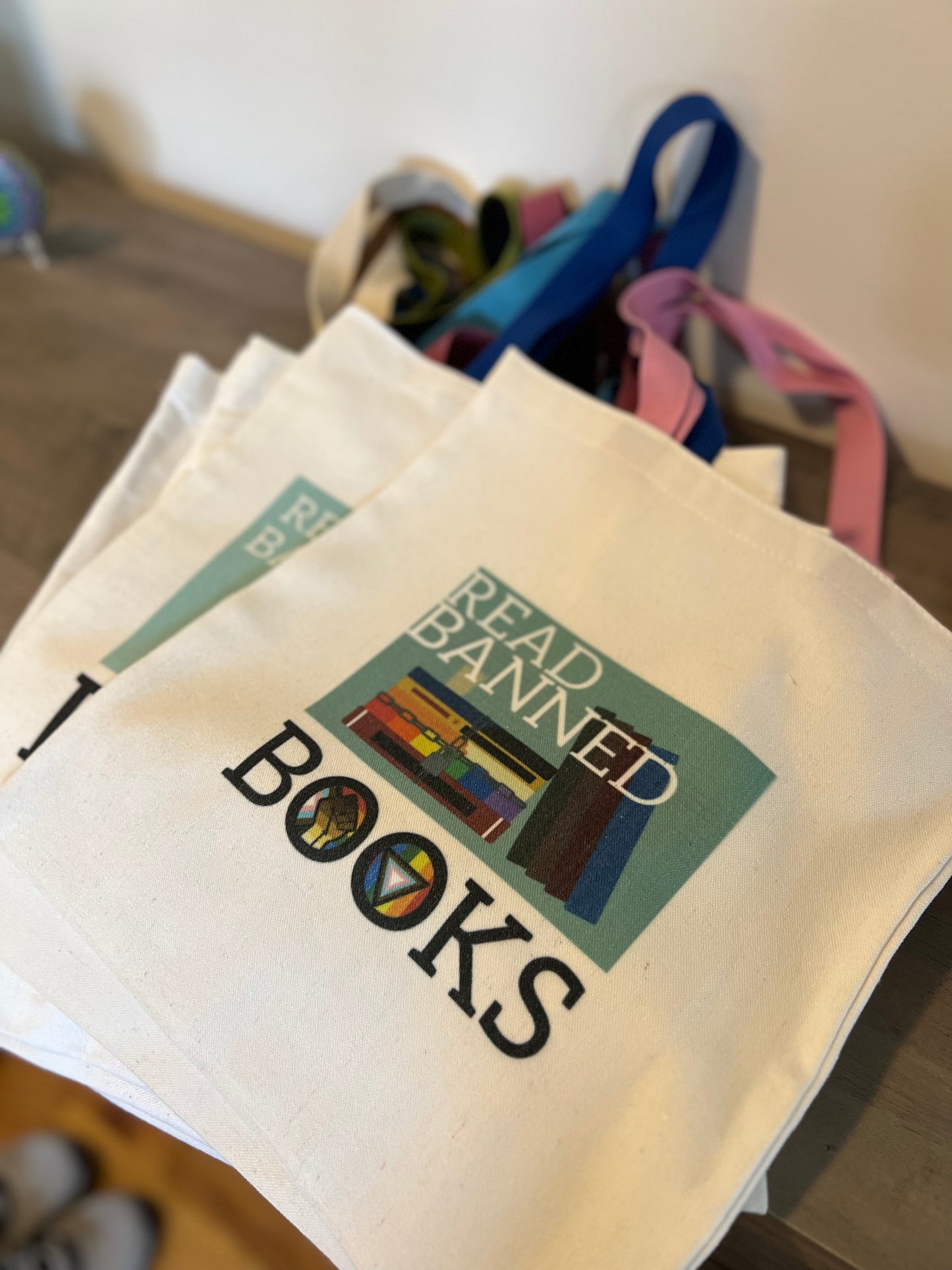 Read Banned Books, Canvas Tote Bag