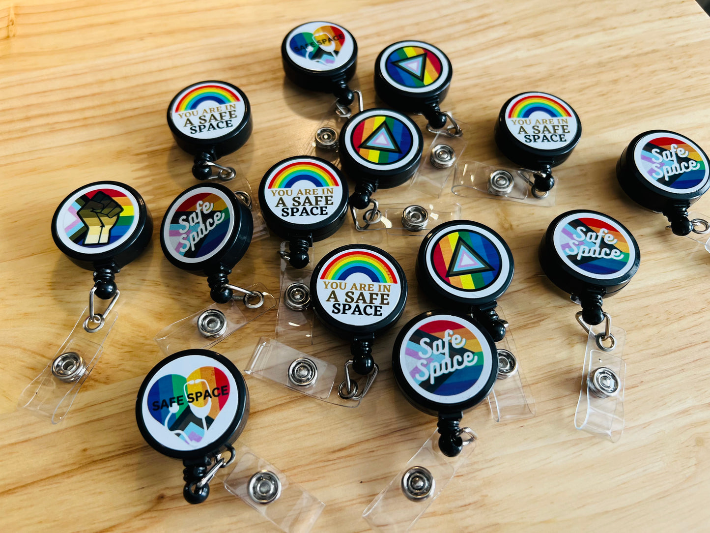 Badge Reels, BLM, Safe Space, Equality